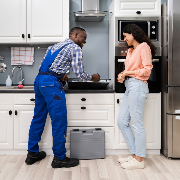 can you provide an estimate for cooktop repair before beginning any work in Tennyson Indiana